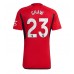 Manchester United Luke Shaw #23 Replika Hemma matchkläder 2023-24 Korta ärmar